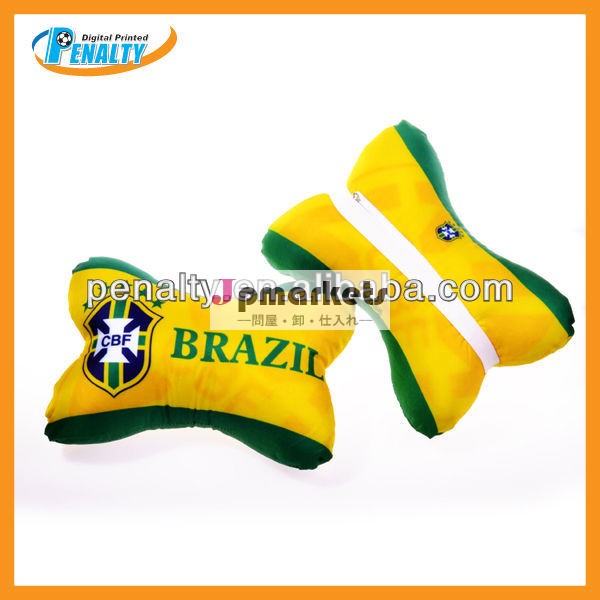 熱い販売のブラジルサッカーチームを保護するための車の首枕問屋・仕入れ・卸・卸売り