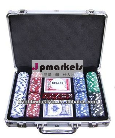 アルミニウム場合の300pcs火かき棒のチップセット問屋・仕入れ・卸・卸売り