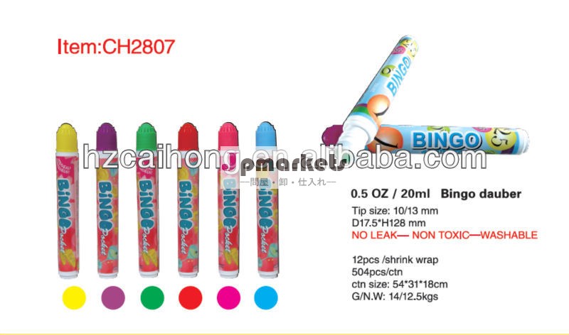 安いミニ20mlビンゴインク塗る人のために使用しch-2807ビンゴゲーム問屋・仕入れ・卸・卸売り