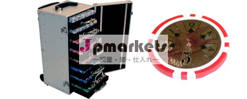ハイローラー200014g粘土のカジノのポーカーチップセット問屋・仕入れ・卸・卸売り