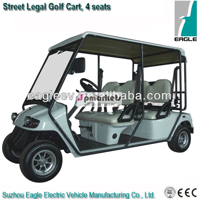 電動ゴルフカートは認可された、 4席、 eec承認された、 eg2048kr-01問屋・仕入れ・卸・卸売り