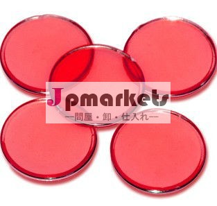 カスタマイズされた半透明の赤3/4inch1.5mm厚アクリルビンゴ問屋・仕入れ・卸・卸売り