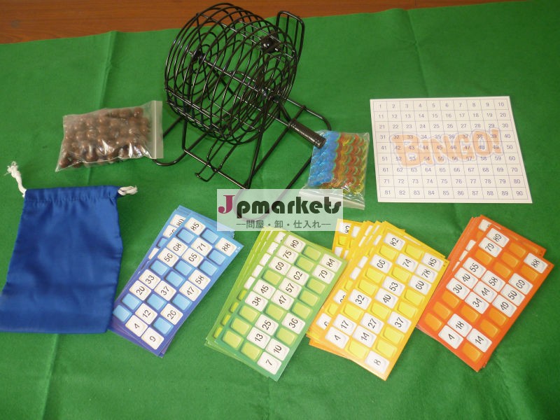 最新の6インチの金属ビンゴゲームセット/ビンゴピンボール/ビンゴゲームセット問屋・仕入れ・卸・卸売り