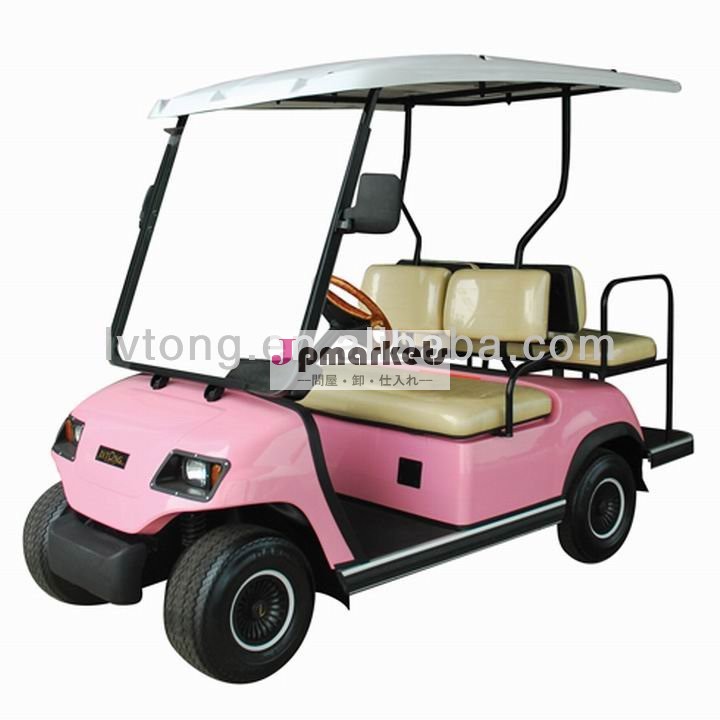 乗り電動ゴルフバギー4/gof車/ゴルフカート( lt- a2+2)、 48v/3.7kw問屋・仕入れ・卸・卸売り