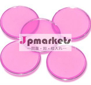 カスタマイズされた半透明のピンク3/4inch1.5mm厚アクリルビンゴ問屋・仕入れ・卸・卸売り