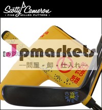 s。 キャメロンパター2008年ガレージで、 黒染め、 頭蓋骨付丸隆・パターゴルフ問屋・仕入れ・卸・卸売り