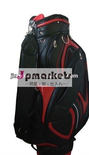 黒のゴルフバッグ販売のための、 ゴルフバッグスタンドアタッチメント問屋・仕入れ・卸・卸売り
