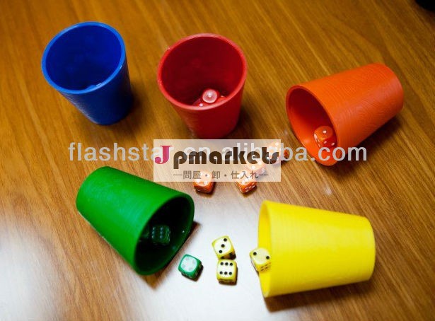 カスタムプラスチックダイスカップダイスセット問屋・仕入れ・卸・卸売り