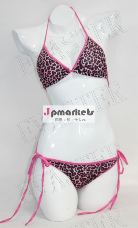 Sexy HOT HOT purple leopard beachwear問屋・仕入れ・卸・卸売り