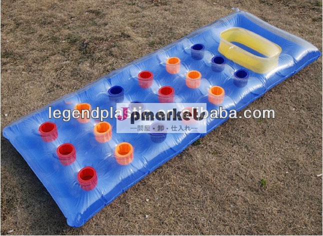 Pvcインフレータブルエアマットレスいっぱい、 カラフルなフロート/付きマットレスインフレータブルエアウォータースポーツのためのカラフルな鍋問屋・仕入れ・卸・卸売り