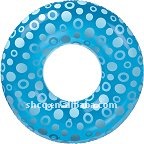 20 " (51cm)幼児のための膨脹可能で半透明で青い水泳リング問屋・仕入れ・卸・卸売り