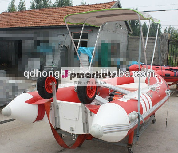 ラグジュアリーの肋骨のボートグラスファイバー船体hh-rib380ceと問屋・仕入れ・卸・卸売り