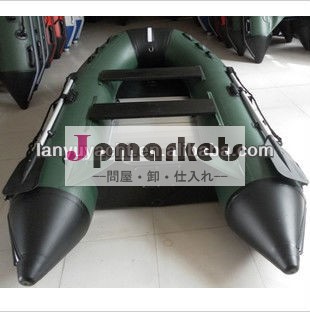 pvcインフレータブルゴムアーミーグリーンの手漕ぎボート問屋・仕入れ・卸・卸売り