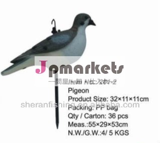 鳩のデコイ2014年新製品、 庭園クラフト201-2ハンティングデコイ問屋・仕入れ・卸・卸売り