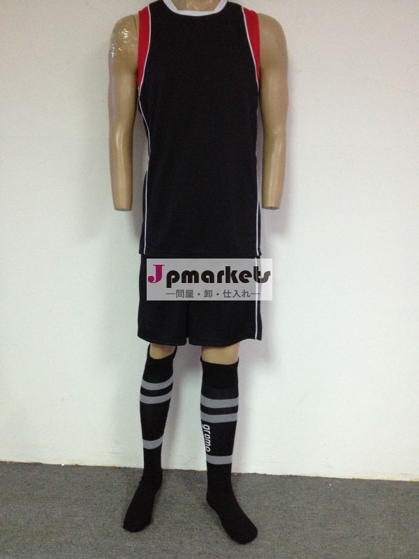 カスタムファッション男性黒ベスト男性最安値バスケットボールバスケットボールの服問屋・仕入れ・卸・卸売り