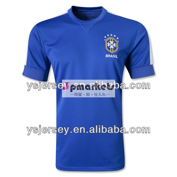 ブラジルチームスターfc速い船積み1314シーズンタイ品質品位オリジナル2014年ブラジルカップサッカージャージサッカーシャツ問屋・仕入れ・卸・卸売り