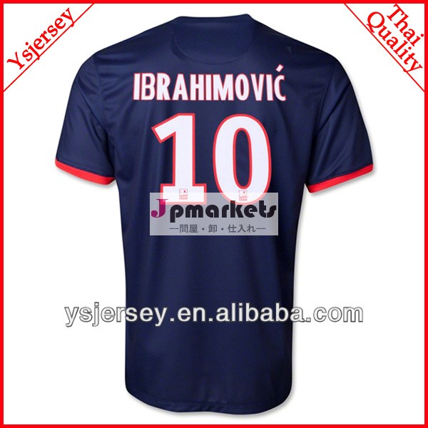 卸売psgサッカーユニフォームibrahimovic2014年psgサッカージャージpsg送料無料問屋・仕入れ・卸・卸売り