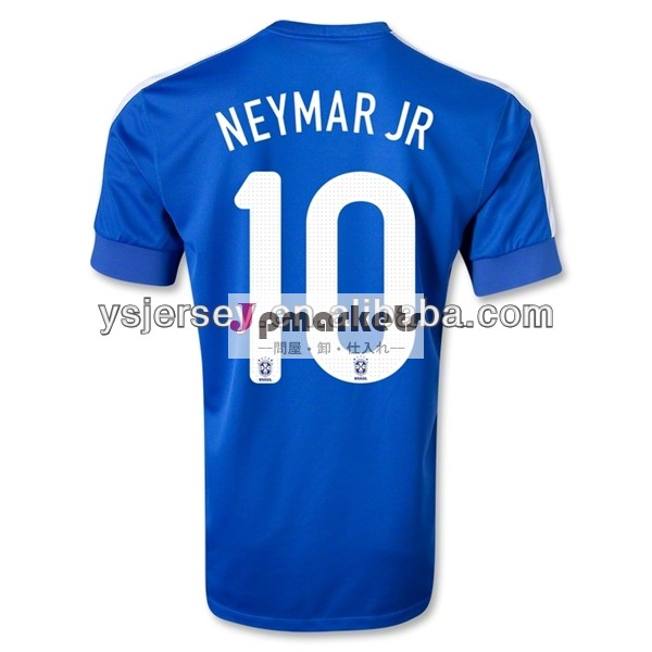 新しい!!!!!! ロナウジーニョ10スター2014年シーズンfcブラジルチームカップサッカージャージタイ品質ブラジルカスタムサッカーユニフォーム問屋・仕入れ・卸・卸売り