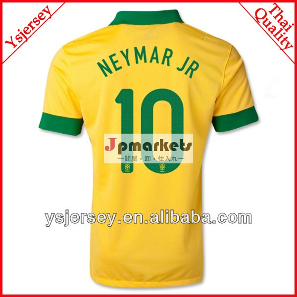 自由な船積みの卸売retailcamisetasthailan品質家庭ブラジル1314シャツサッカージャージ問屋・仕入れ・卸・卸売り