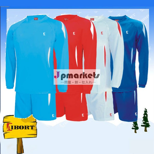 Uni-12カスタムデザインニットサッカートレーニングジャージ問屋・仕入れ・卸・卸売り