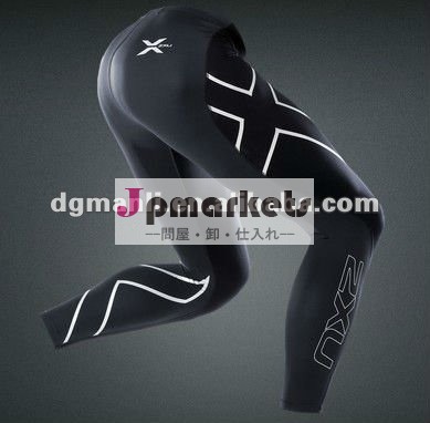 カスタム圧縮短いタイト2xu3/4/タイトなパンツ、 レギンスパンツを実行していると圧縮問屋・仕入れ・卸・卸売り