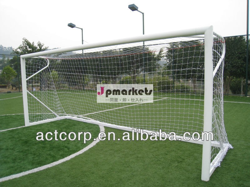 プロのフルサイズの自立型アルミサッカーゴール、 耐久性のあるlym-732b11人のためのサッカーのゴール問屋・仕入れ・卸・卸売り