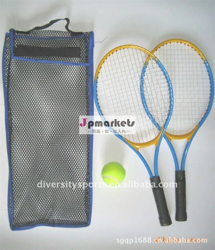 熱い販売の鋼のテニスラケットフレームjuior集合/テニスラケット問屋・仕入れ・卸・卸売り