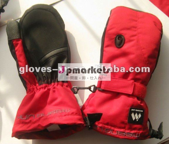 ・ジュニアの2012ファッション熱い販売の女性のウィンタースポーツスキー手袋ミトン問屋・仕入れ・卸・卸売り