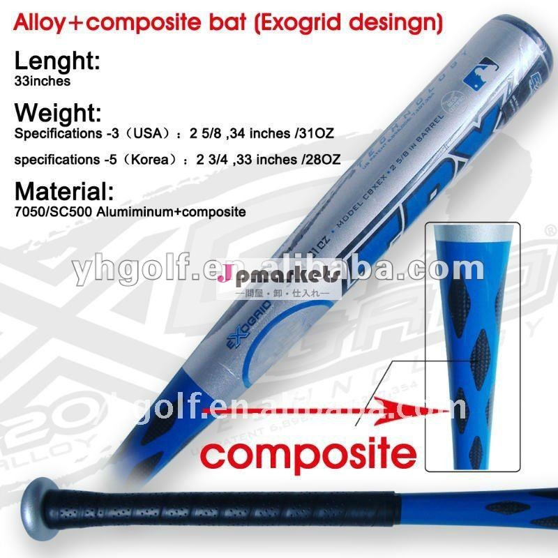 野球用バットか最もよい材料(7050 Al) /Exogrid問屋・仕入れ・卸・卸売り