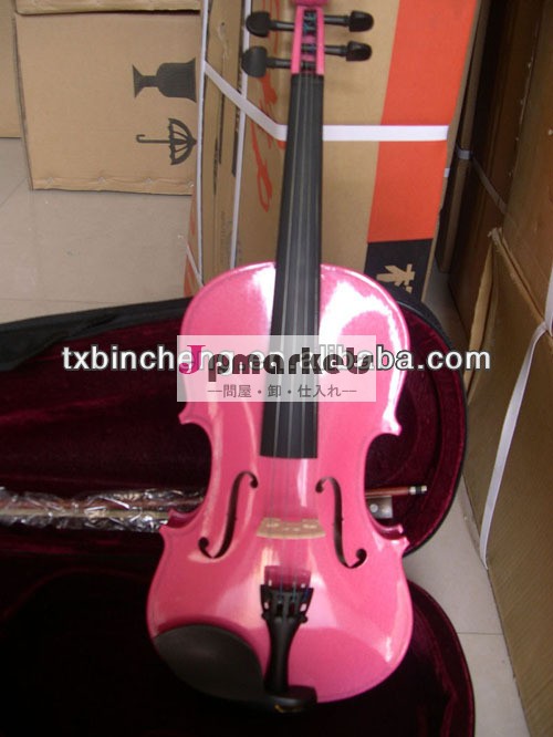 ピンクの色の販売用バイオリン問屋・仕入れ・卸・卸売り