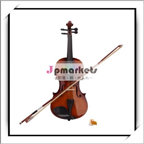 新しい4/4の自然な音響のバイオリン+ Case+の弓+ロジン問屋・仕入れ・卸・卸売り