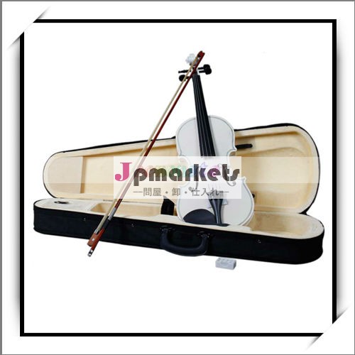 白専門のバイオリン4/4+ケース+弓+ロジン- y00272問屋・仕入れ・卸・卸売り