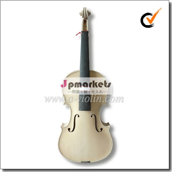 白のバイオリン、 未完成4/4バイオリン用バイオリンメーカー弦楽器製作者( v150w)問屋・仕入れ・卸・卸売り