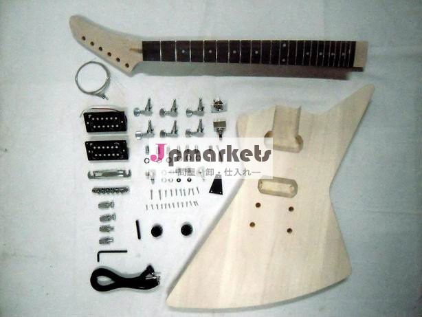 未完成sngk008ギターキットdiy、 左手のエレキギターキット、 フライングvギターキット問屋・仕入れ・卸・卸売り