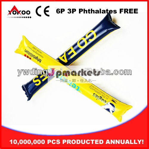 peインフレータブルスティック、 サンダースティック、 インフレータブル応援スティック2014年ワールドカップのための問屋・仕入れ・卸・卸売り