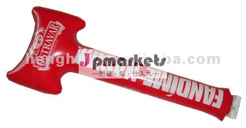 インフレータブルの斧バンスティック/昇進ノイズメーカー問屋・仕入れ・卸・卸売り