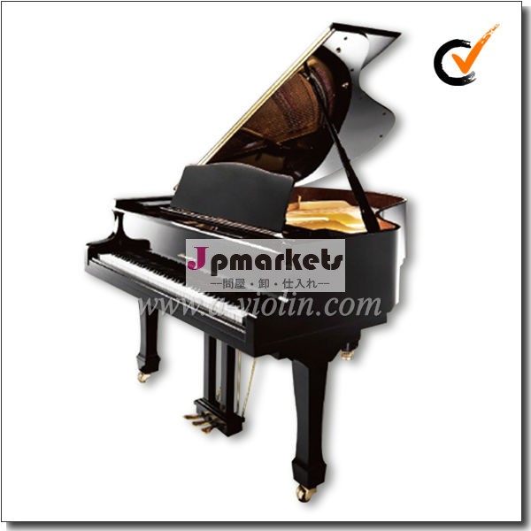グランドピアノ88鍵/黒磨かれたアコースティックサイレントピアノ( agp- 152)問屋・仕入れ・卸・卸売り