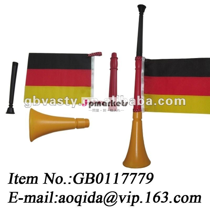 3部分のプラスチックvuvuzela 60cmのdestuffing小型vuvuzela問屋・仕入れ・卸・卸売り