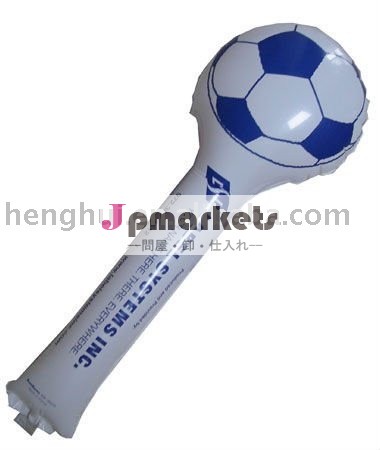 インフレータブルフットボールバンスティック、 peサッカーバンスティック問屋・仕入れ・卸・卸売り
