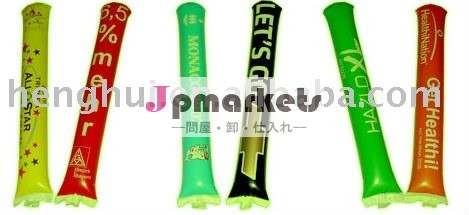 ホットなグロースティック、 インフレータブル応援棒問屋・仕入れ・卸・卸売り