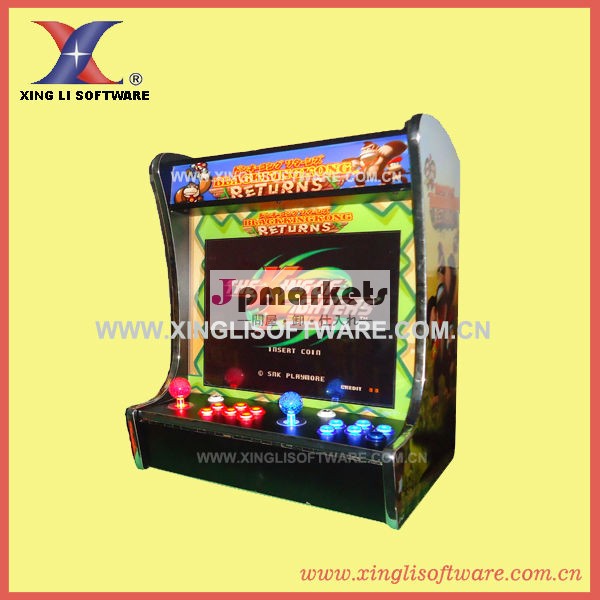 インチ液晶ミニ19キングコング( 水平) カクテルメーカーをクラシックゲーム5001でゲームのジョイスティックを搭載したプリント基板iluminated。問屋・仕入れ・卸・卸売り