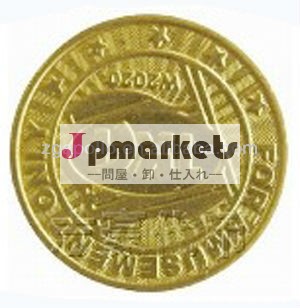 安いカスタムショッピングトークンコインゴールド/ゲームトークンコインで問屋・仕入れ・卸・卸売り
