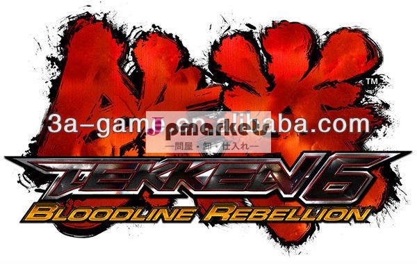 ビデオゲームのアーケードの戦いの鉄拳6ps3血統の乱問屋・仕入れ・卸・卸売り
