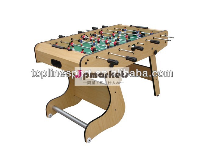mdfエンド5フィート折りたたみ高いt25419フーズボールテーブル問屋・仕入れ・卸・卸売り