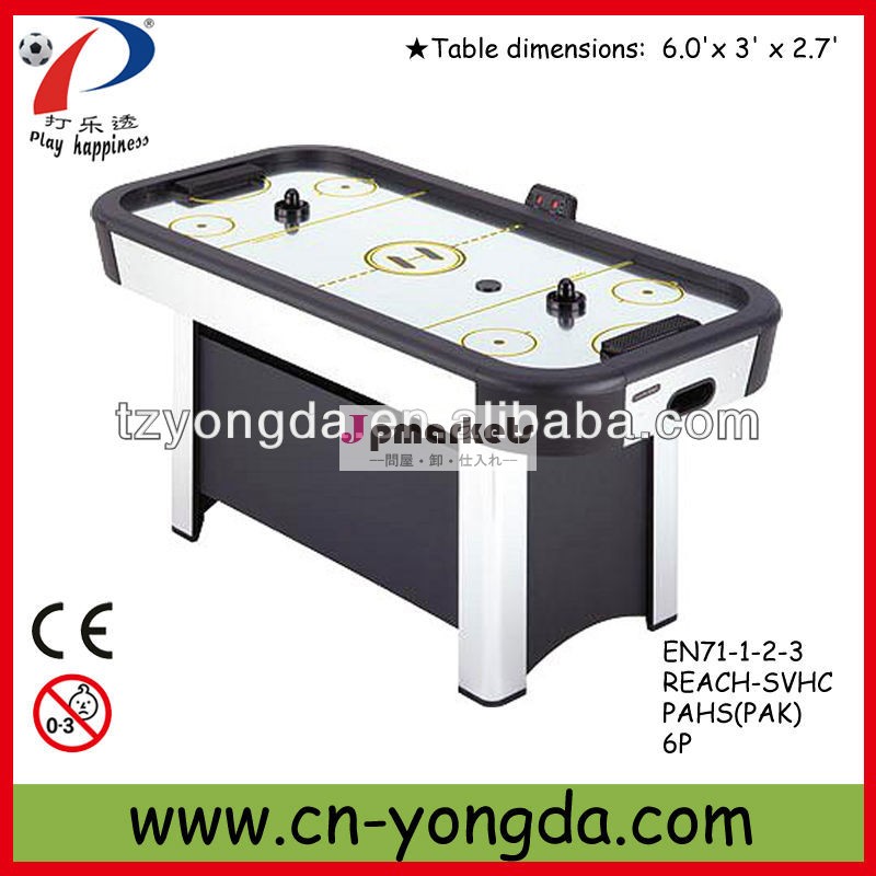 電子yd-h0656フィートでエアホッケーテーブル高品質問屋・仕入れ・卸・卸売り