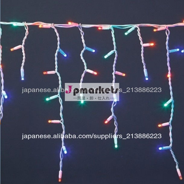 LEDイルミネーション 5米120球 RGB 防雨型つららライト[連結可能,コントローラー付き]問屋・仕入れ・卸・卸売り