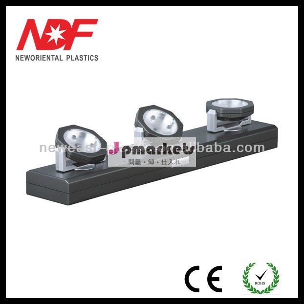 Ndf3*3ledプラスチックカバー下の台所キャビネットライトを搭載したaaaバッテリー問屋・仕入れ・卸・卸売り
