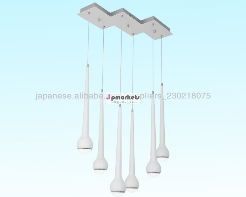 懐中電灯シェイド6灯を備えたモダンなアルミペンダントライト問屋・仕入れ・卸・卸売り