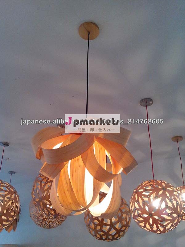 China Wood Pendant Lamp Manufacturer問屋・仕入れ・卸・卸売り
