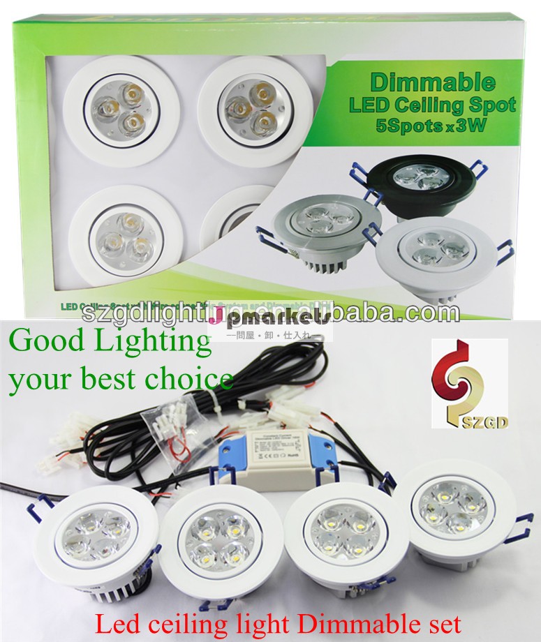 ledダウンライトled、 埋め込み式の天井照明、 家庭用ledランプ、 高光量屋内照明のための問屋・仕入れ・卸・卸売り